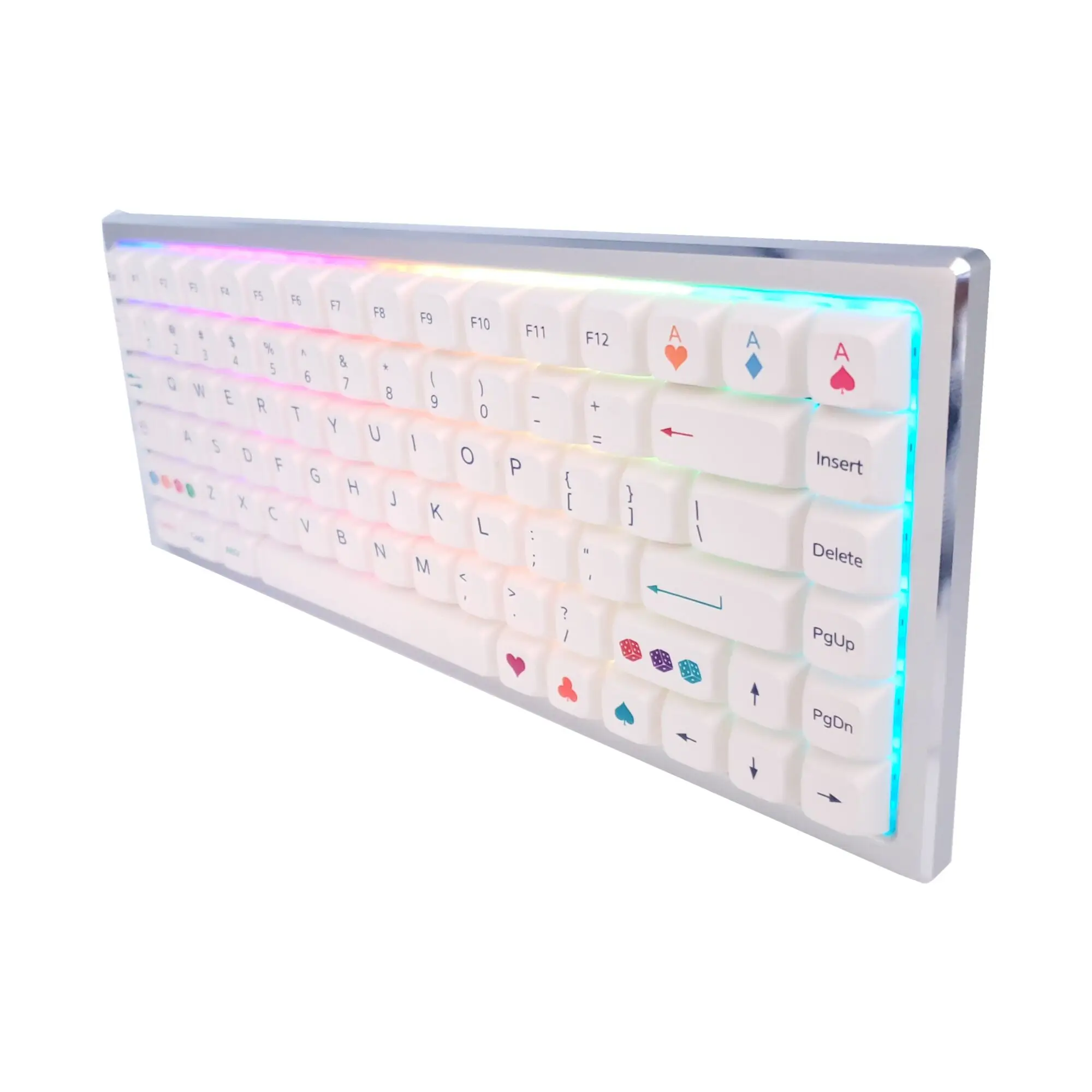 Teclado intercambiable en caliente AK84 AK84s RGB Controlador independiente con cable y puerto Bluetooth tipo C para MacOS - imagen 2