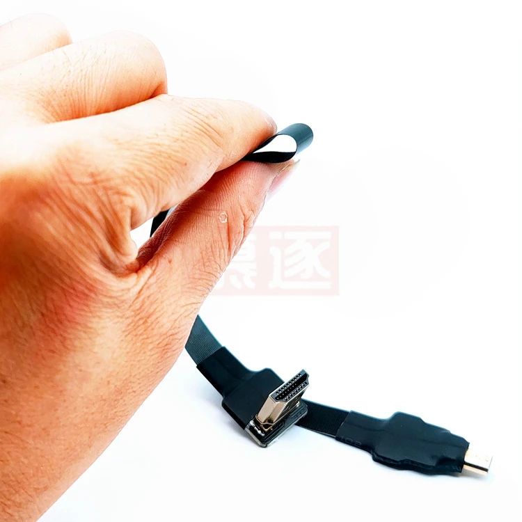 0,05 M-1M FPV HD-kompatibel tipo A M dananlich zu micro HDTV M dananlichen HDTV FPC Flach Kabel Dokument multicóptero Luft fotografie - imagen 5