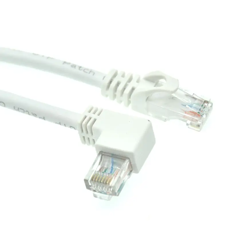 Cable RJ45 CAT6 Angular 90º - Conexión de Red Ethernet UTP Gigabit - imagen 3