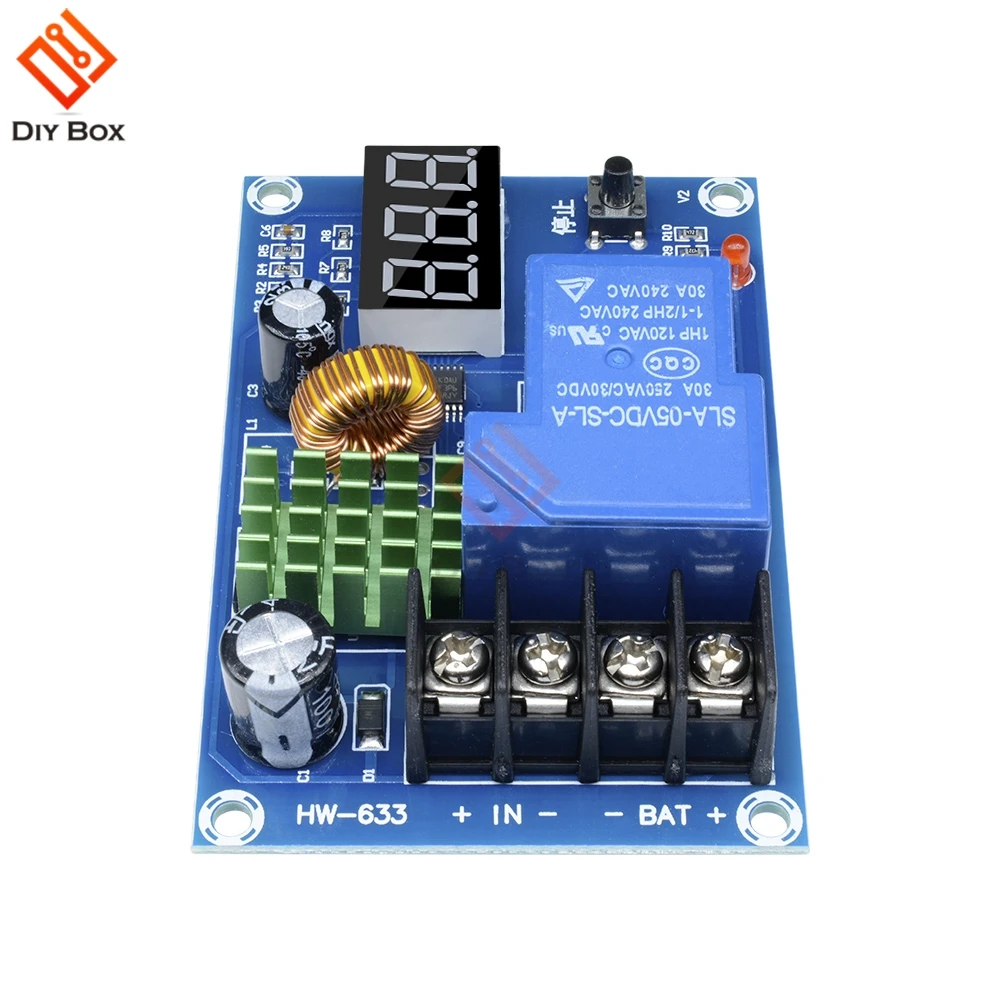 Módulo de Control de carga de batería de litio de plomo-ácido de 6-60V, controlador de carga, interruptor de protección de 12V 24V para cargador Solar doméstico - imagen 4