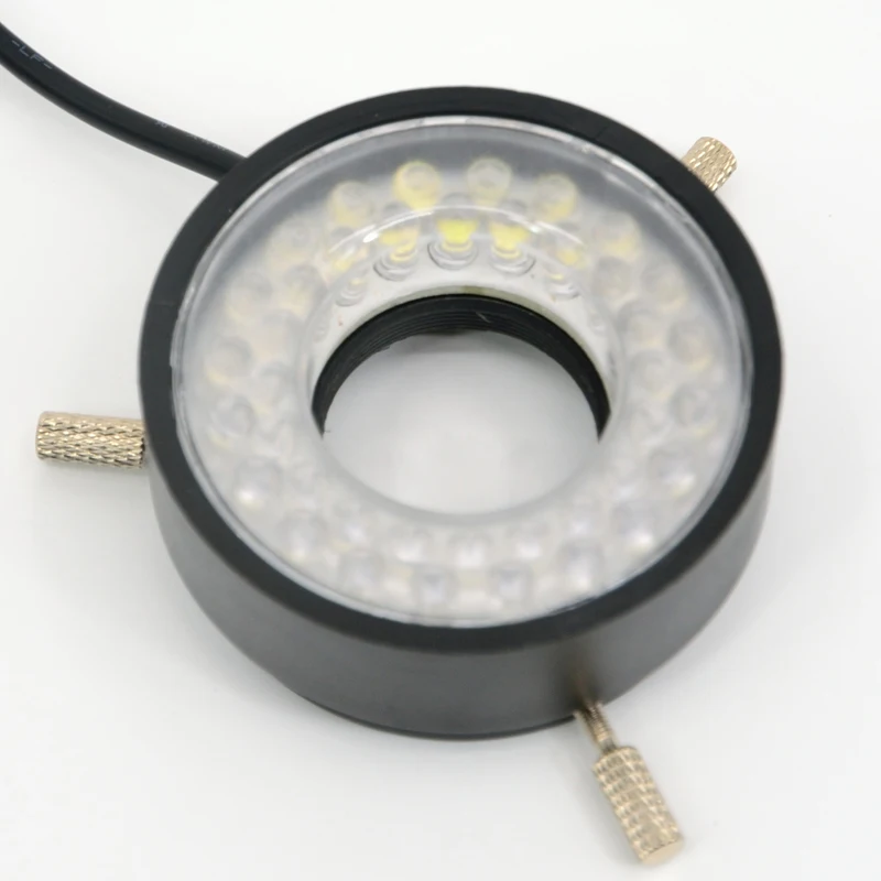 FYSCOPE Microscopio ajustable Anillo de luz LED Lámpara iluminadora 40 piezas Luz LED 28 mm de diámetro interior. Anillo de luz para microscopio - imagen 3