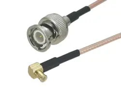 Cable Pigtail Coaxial BNC a MCX RG316 RF