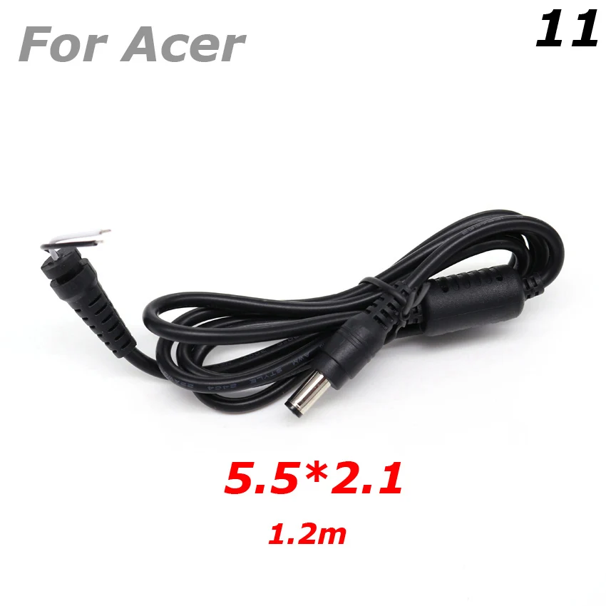 Adaptador de corriente para ordenador portátil, Cable de carga para Sony, Samsung, HP, Dell, Toshiba, Asus, Acer, Lenovo 4,8, 1,7, 6,0, 4,4, 1 unidad - imagen 4