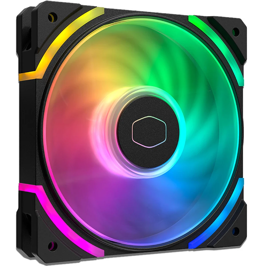 Cooler Master SF120M ARGB 120mm 4Pin PWM funda de ordenador CPU radiador refrigeración por agua silencioso reemplaza el ventilador - imagen 3