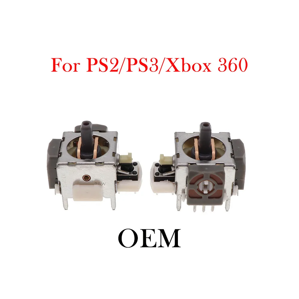 10 Uds para XBOX 360 controlador de palos analógicos 3D módulo Sensor de eje de Joystick para PS2 PS3 piezas de repuesto - imagen 5