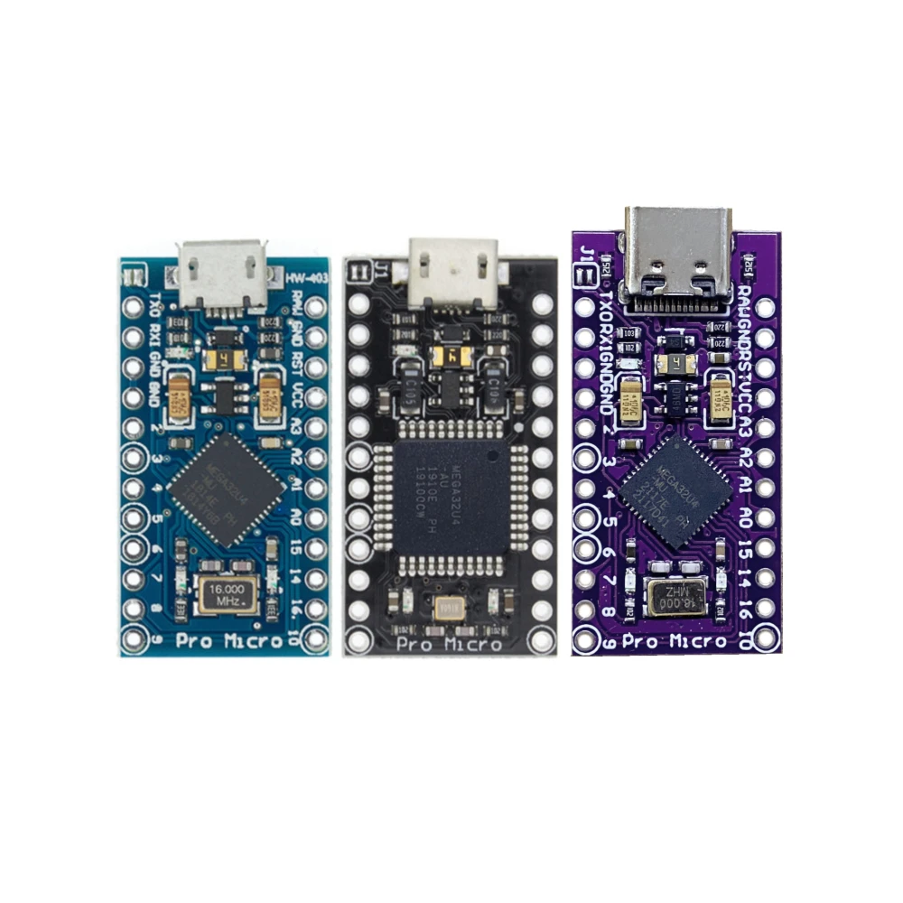 Pro Micro con el controlador de módulo Bootloader ATmega32U4 5V/16MHz Mega32U4 Leonardo - imagen 2