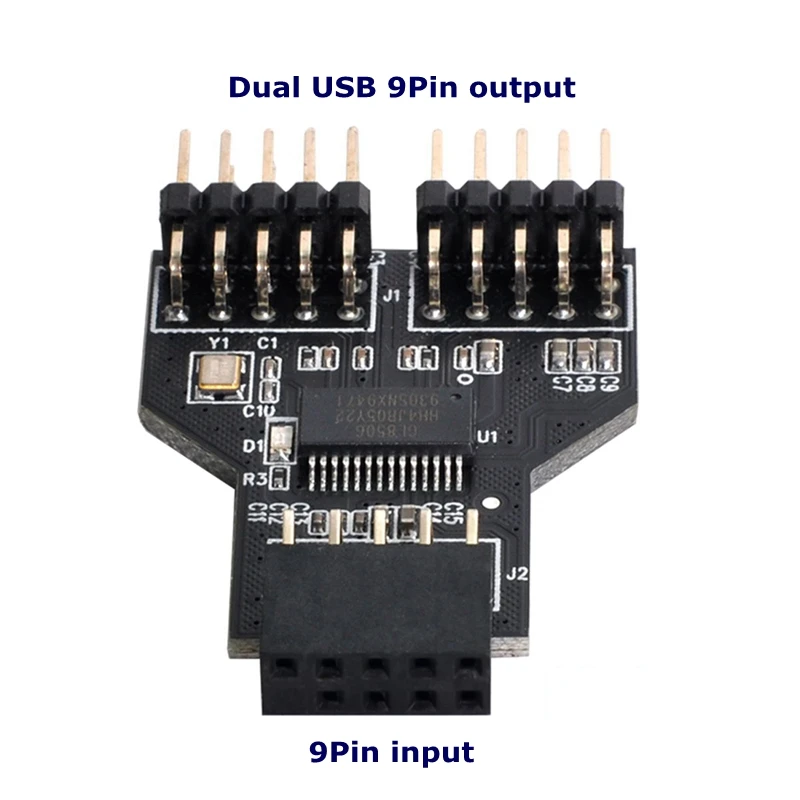 Divisor USB 9 Pines Header para RGB y Bluetooth - imagen 5