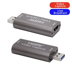 Capturadora HDMI 4K USB 3.0