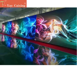 Ali express P1.56 interior 400*300mm gabinete de aluminio fundido a presión pantalla de visualización de alta resolución de matriz led