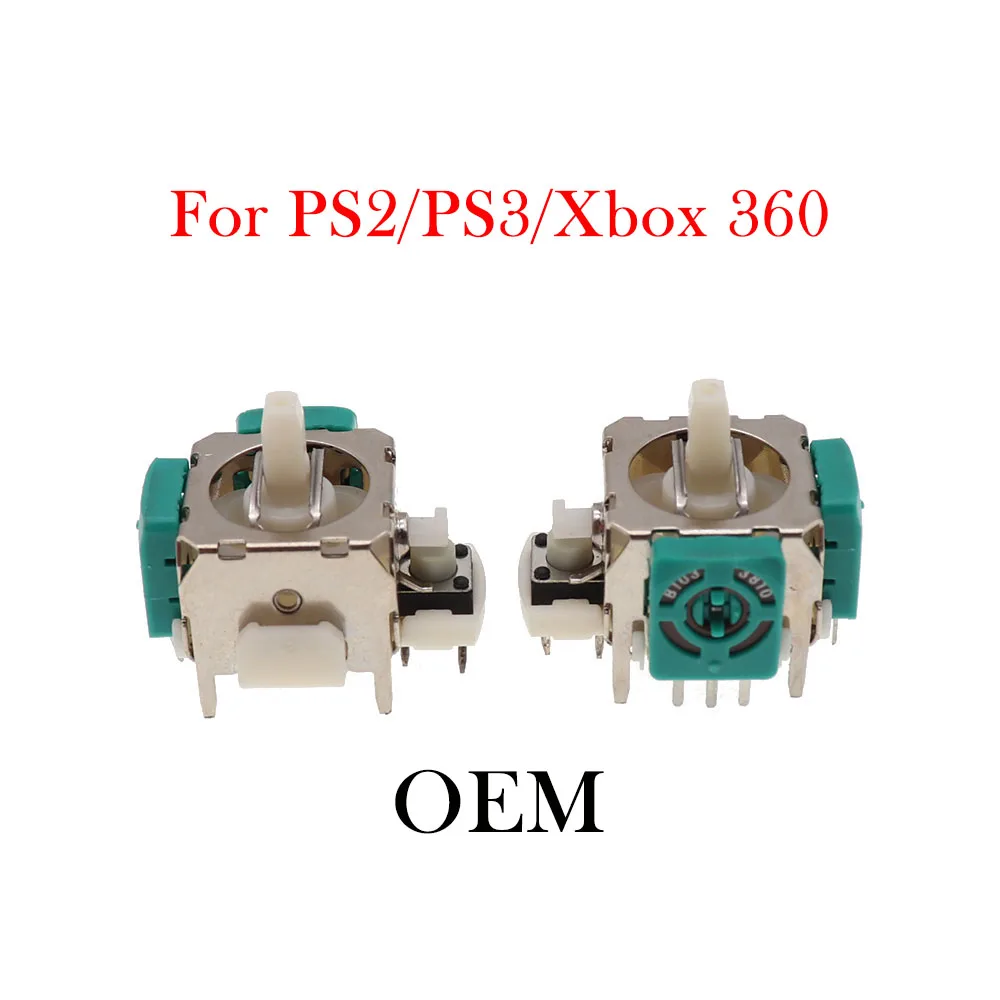 10 Uds para XBOX 360 controlador de palos analógicos 3D módulo Sensor de eje de Joystick para PS2 PS3 piezas de repuesto - imagen 4