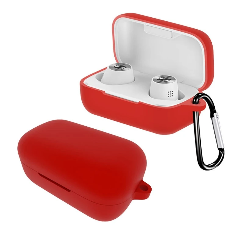 Funda de silicona para auriculares SENNHEISER MOMENTUM True 2, protector a prueba de polvo, inalámbrico, Bluetooth - imagen 3