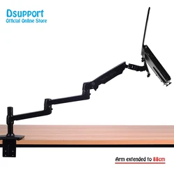 Brazo Monitor Articulado Aluminio Doble Posición para Escritorio