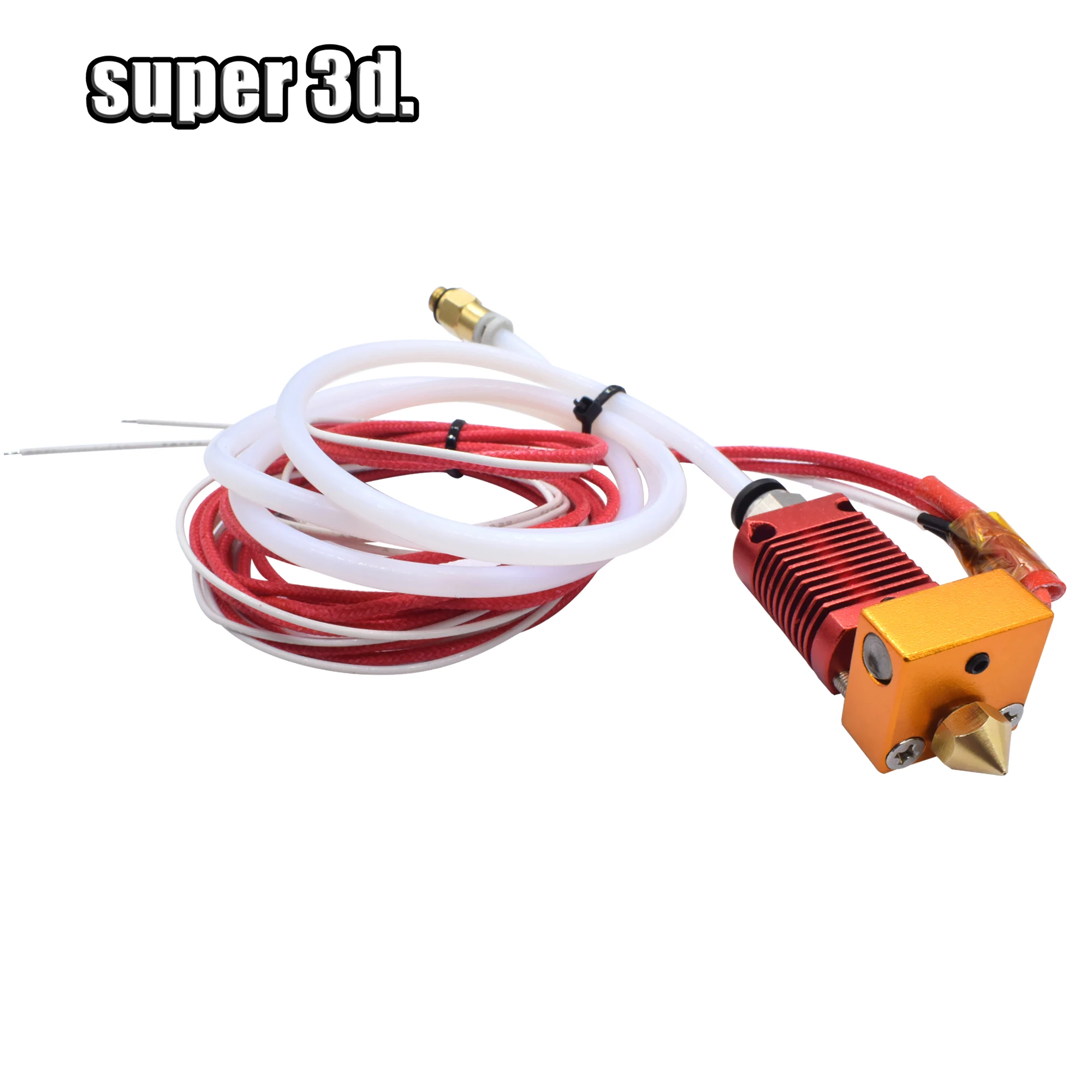 Ender 3 Metal J-Head CR10 Hotend extrusora Kit bloque de calor 12/24V 0,4mm boquilla 1,75mm filamento para CR10s accesorios de impresora 3D - imagen 3