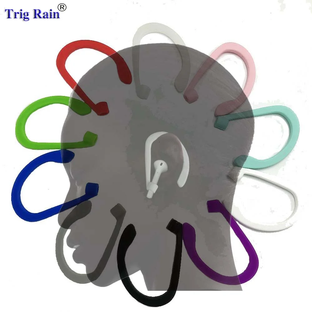 Gancho de silicona para auriculares con Bluetooth, accesorio de repuesto para airpods 1/2