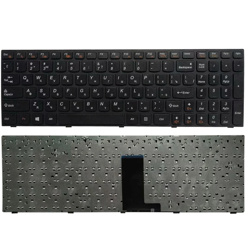 Teclado ruso para portátil Lenovo B5400, B5400A, M5400, M5400AT, negro