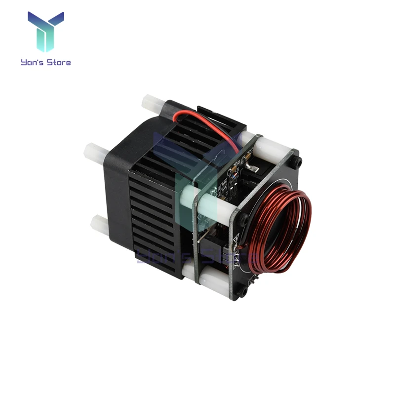 Bobina Tesla de alta frecuencia, vela electrónica HFSSTC, llama de Plasma, CC 36V-48V, tecnología Experimental, modelo de enseñanza - imagen 4