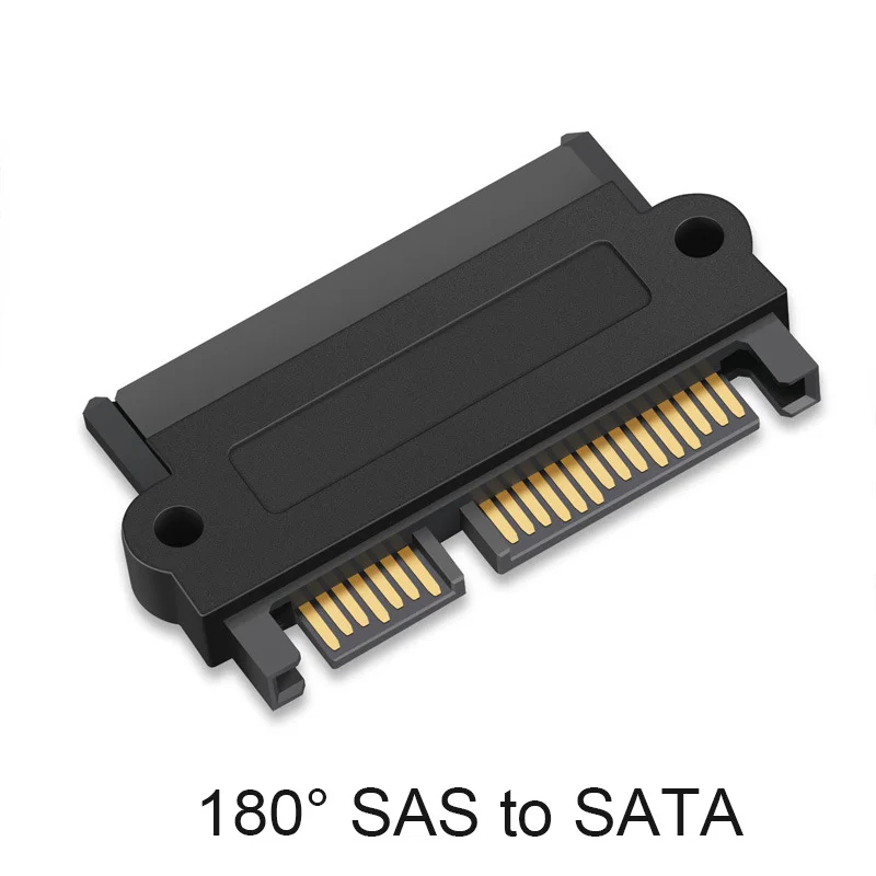 OULLX-Adaptador de ángulo recto para placa base, convertidor de SFF-8482 profesional SAS a SATA de 180 grados, 90 grados - imagen 5