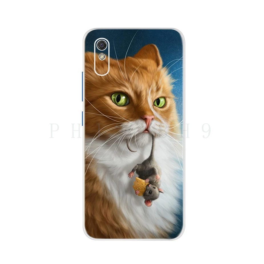 Para Xiaomi Redmi 9A funda Redmi 9 9C suave TPU Fundas contraportada para Xiaomi Redmi 9AT 9C 9 fundas de teléfono Redmi9 Redmi9A Coque parachoques - imagen 5