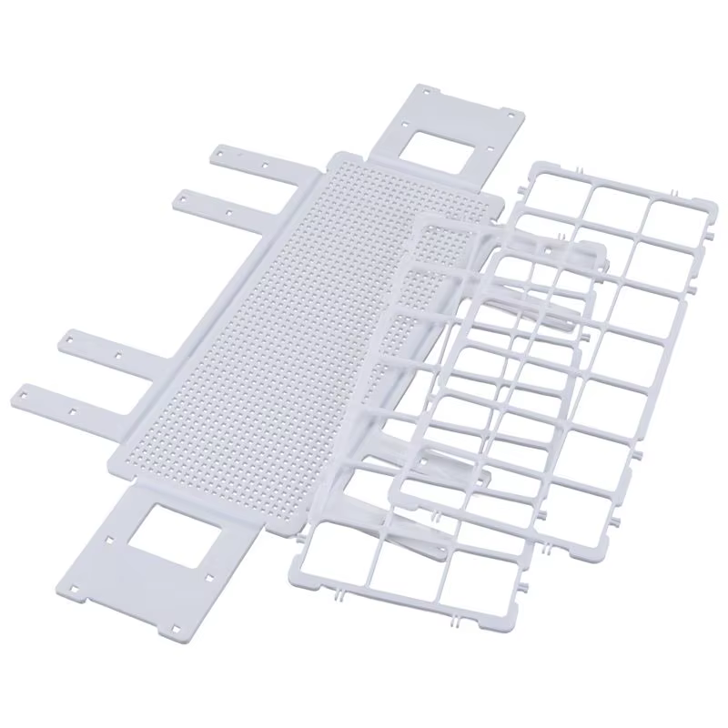 Rack Organizador Tubos Ensayo 30mm – 21 Huecos Blanco