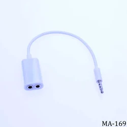 Adaptador Divisor de Audio 3,5 mm para iPhone