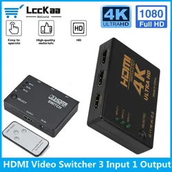 LccKaa Conmutador HDMI 4K 3x1 - 3 Entradas a Salida 1080p HDTV