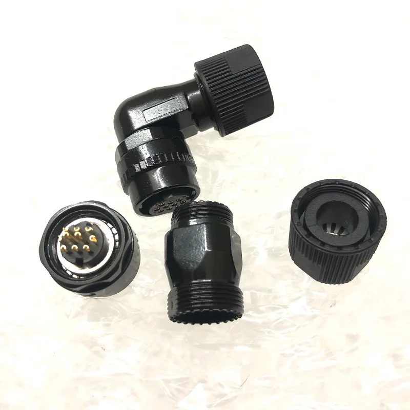 Conector FANUC 10 pines JN2DS10SL2-R codificador enchufe lateral A06B-6114-K200 K213 /S/E A63L-0001-0848/CA CB JN2DS10SL2-R JN1FS10SL10 - imagen 5