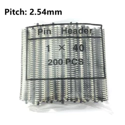 Tira 40 Pines Macho 2.54mm Arduino PCB - Alta Calidad