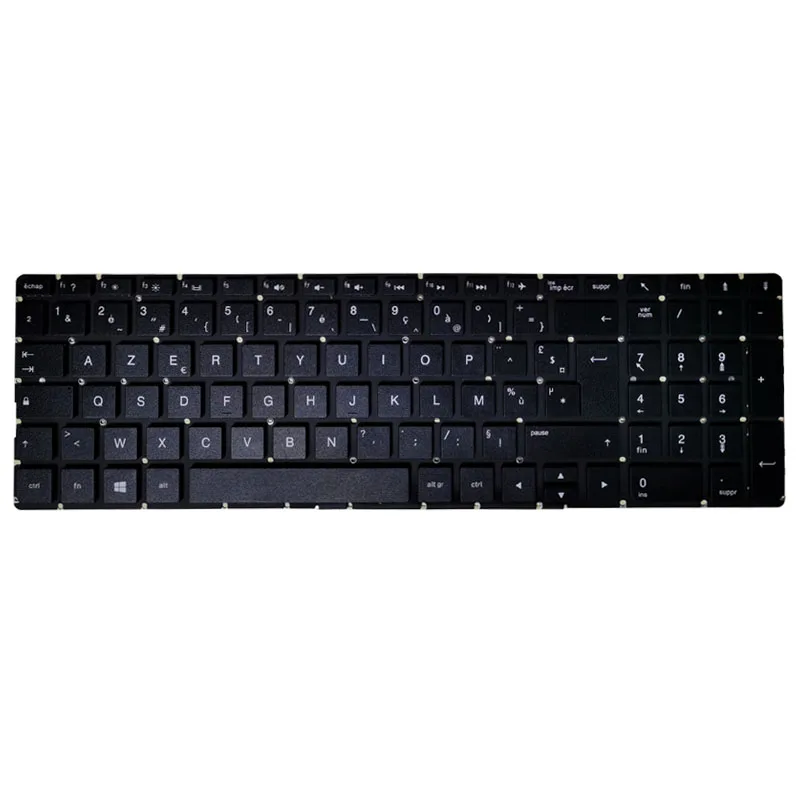 Teclado francés canadiense para portátil HP 250, G4, 256, G4, 255, G4, 15-ac, 15-ay, 15-ac000, 15-af, 15-af000, sin marco, CF-EN - imagen 2
