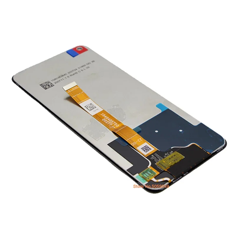 Un teléfono celular con una cubierta posterior eliminada