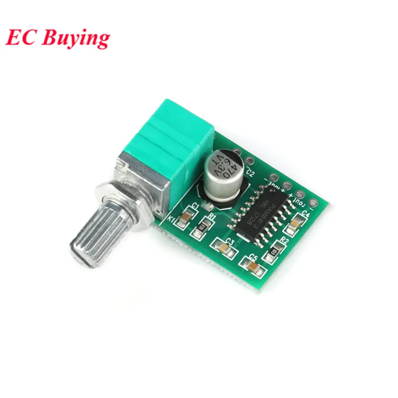 Módulo de placa amplificadora PAM8403, Mini 2,5 V a 5V, 2x3W, potencia Digital, Audio, Clase D, 2 canales, 3W, Control de volumen, USB, HXJ8002, 1 ud.-5 uds. - imagen 4