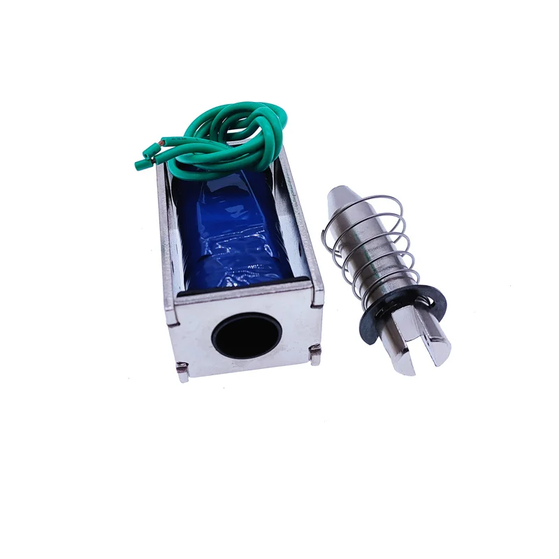 Electroimán Solenoide Lineal TAU-1039, 10mm 24V Push-Pull - imagen 5