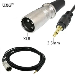 Cable Jack 3.5mm Macho a XLR 3 Pines para Micrófono