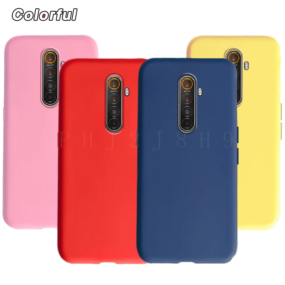 Para OPPO Realme X2 Pro funda X 2 XT silicona suave TPU mate contraportada para Realme XT X2 Pro X 2 funda de teléfono cubierta completa Coque parachoques - imagen 5
