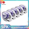 5PK Purple Glitter