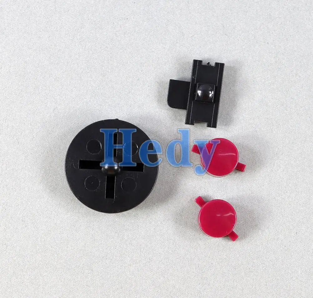 20 juegos de botones conductores de goma D-pad para GameBoy Classic para GB DMG A B botones DiIY juego de botones de repuesto - imagen 4