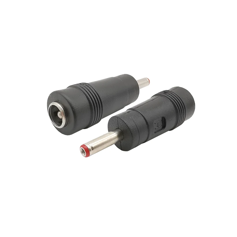 3 uds 5,5x2,1mm a 3,5x1,35mm conector de alimentación CC 5,5x2,1 a 3,5x1,35 adaptador de enchufe CC para cargador de pared de teléfono PC