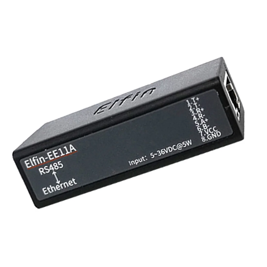 Dispositivo de puerto serie Elfin-EE11A, conexión a servidor Web integrado Modbus de red RJ45, RS485 a servidor Serial Ethernet - imagen 2