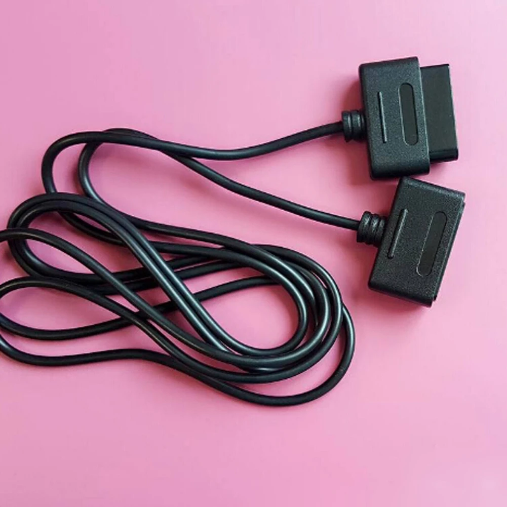 Cables de extensión para mando SNES súper juego, Cable de mando para Nintendo 16 bits, 1/2 uds.