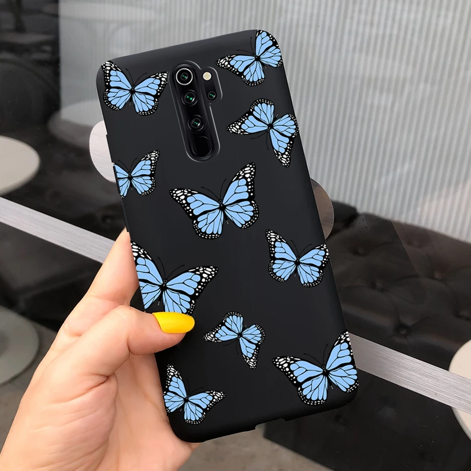 Para Xiaomi Redmi Note 8 Pro funda de flores coloridas suave y delgada funda de teléfono para Xiaomi Redmi Note 8 Pro Note8 Pro parachoques a prueba de golpes - imagen 5