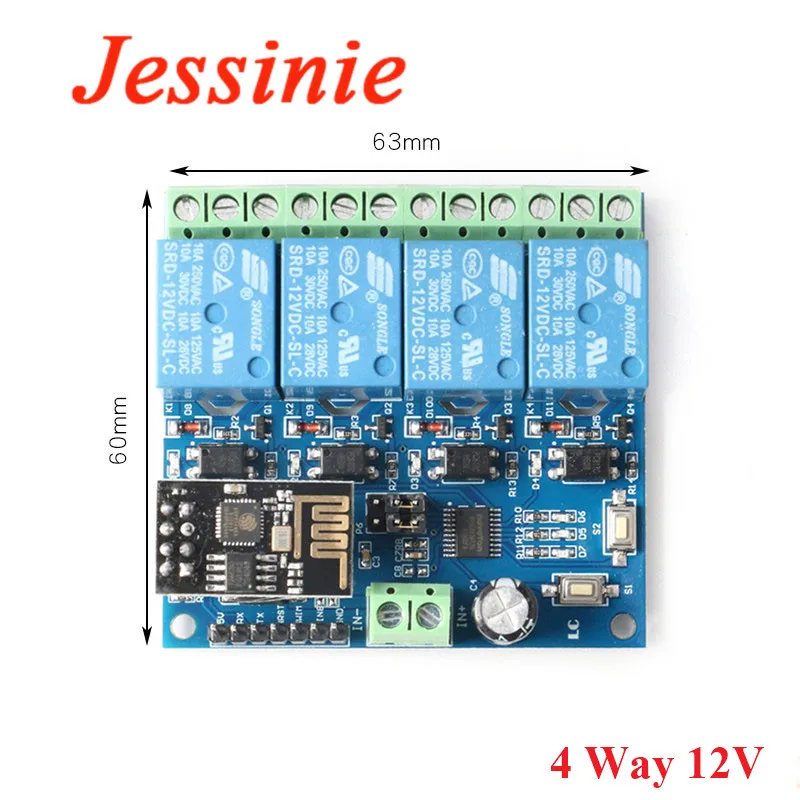 4 Way 12V
