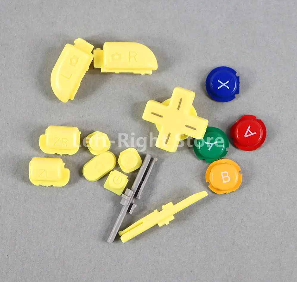 2 juegos para Nintendo nuevo 3DS XL/nuevo 3DS LL 2015 nueva versión D Pad para Nintendo nueva consola 3DSXL A B X YButton botones de encendido para el hogar - imagen 5