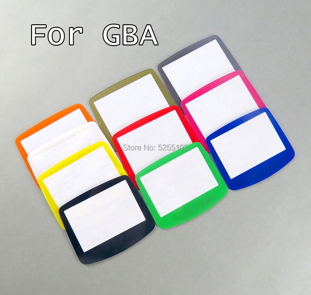 1 Uds reemplazo para GBA colorido para sistema GBA Protector de lente de pantalla de plástico lente protectora de pantalla de plástico - imagen 2