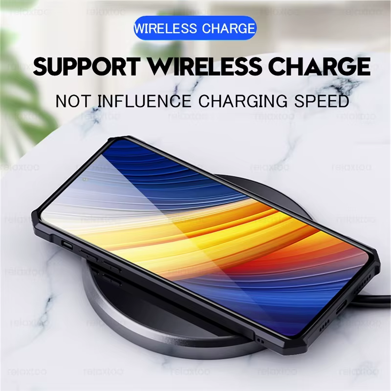 Funda trasera acrílica transparente para Poco F3, M3, X3 Pro, NFC, TPU, a prueba de golpes, Poxo, Poko, Little F X 3 - imagen 3