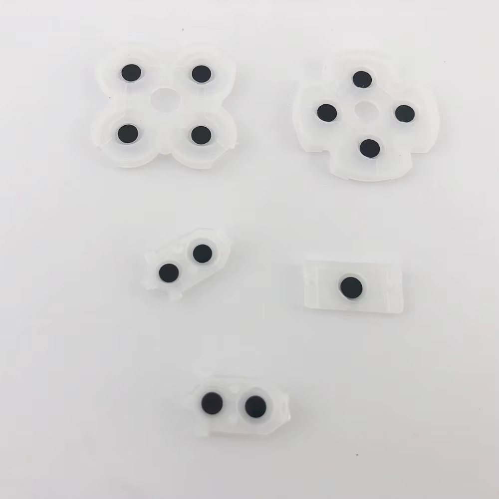 Almohadillas conductoras de goma de silicona para controlador Sony Playstation 4 PS4, botones de almohadilla Dualshock 4 D - imagen 2