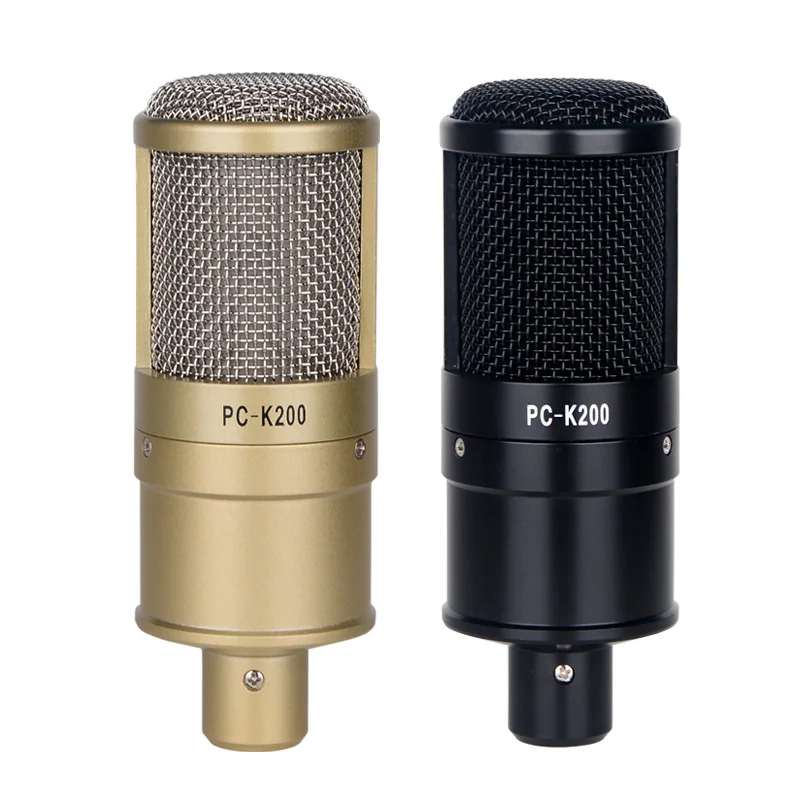 Micrófono de condensador profesional de Metal con soporte de choque, adecuado para juegos de ordenador, Streaming Studio, YouTube - imagen 4