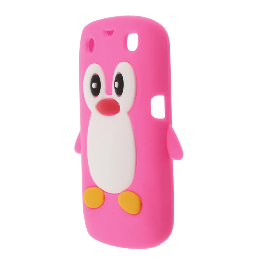 Funda de silicona con forma de pingüino en 3D para teléfono móvil, para Blackberry 9360 /9350 /9370/Curve PT163, diseño exquisito y duradero - imagen 5