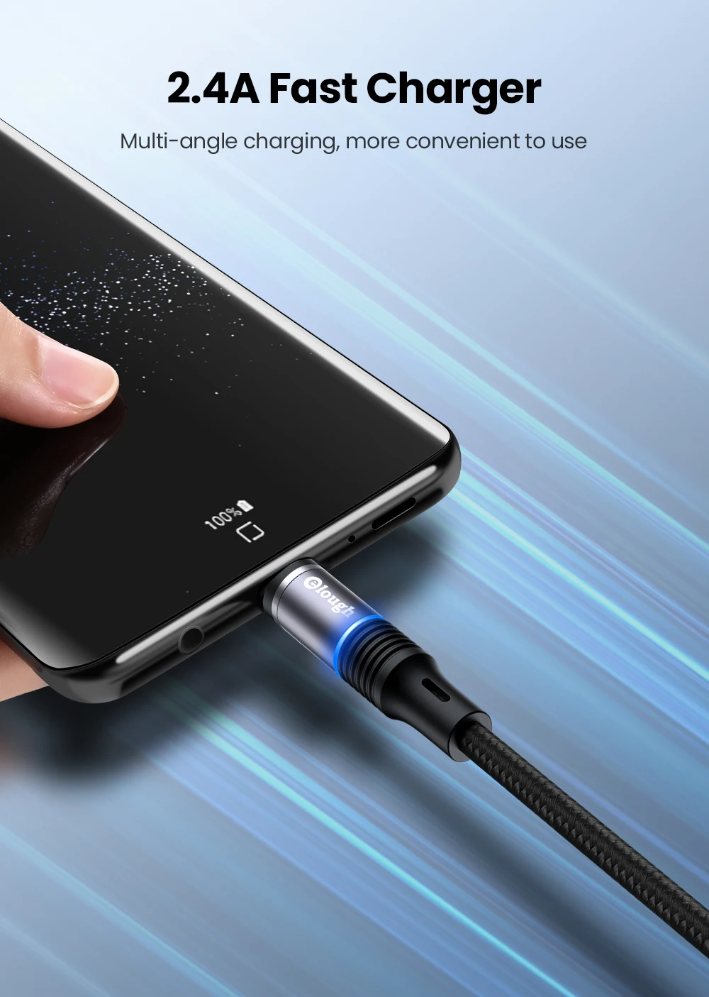 Cable Magnético - Carga en progreso