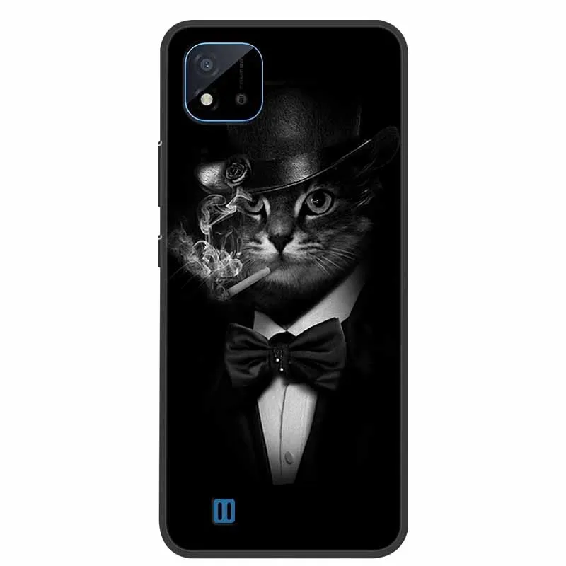 Para Realme C11 2021 funda trasera de silicona funda de teléfono para RealmeC11 RMX3231 funda blanda Realme C11 C 11 2021 coque parachoques tpu - imagen 3