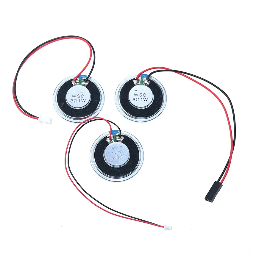 YUXI-altavoz ultradelgado de 8 Ohm, altavoz de 1 vatios, diámetro de 36MM, espesor de 3,3mm con Terminal de 1,25mm y 2,54mm, línea DuPont - imagen 2