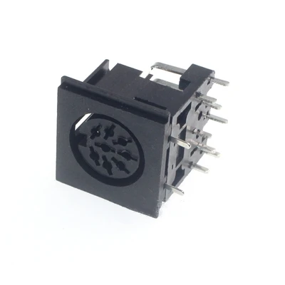 Mini conector hembra DIN de 4, 5, 6 y 8 polos, Mini conector para teclado y ratón, PS2 - imagen 3